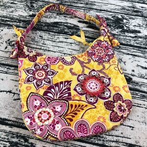 Very Bradley Mini Handbag in Bali Gold.